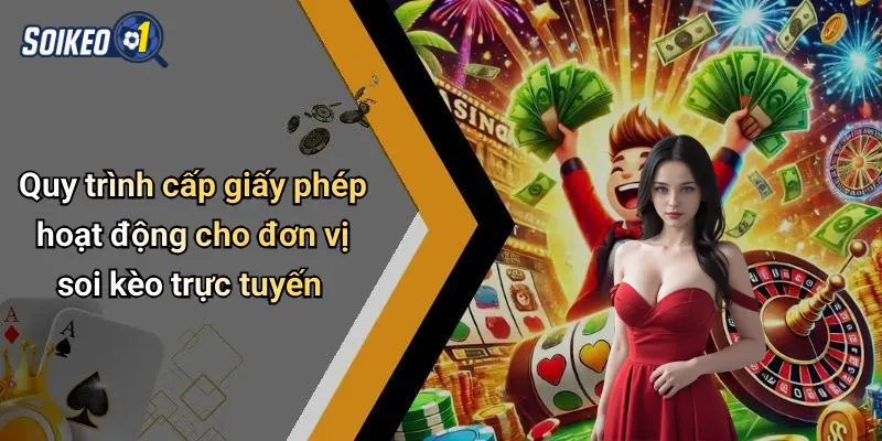 Quy trình cấp giấy phép hoạt động cho đơn vị soi kèo trực tuyến