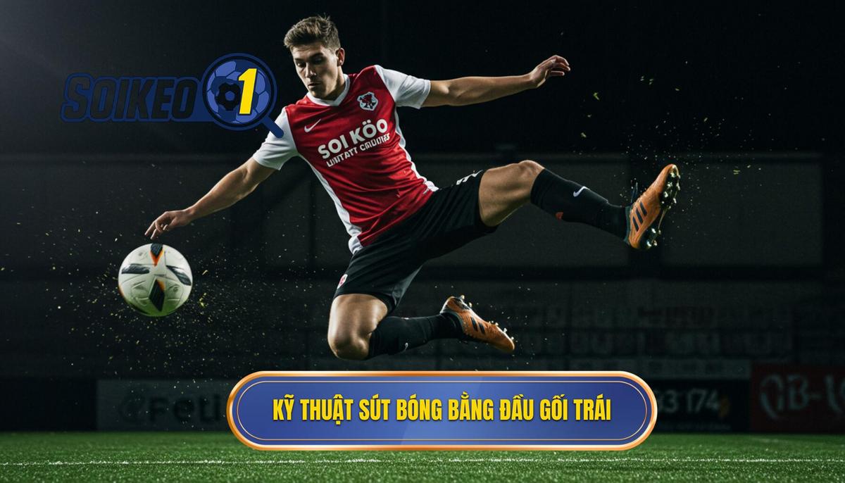 Kỹ thuật sút bóng bằng đầu gối trái