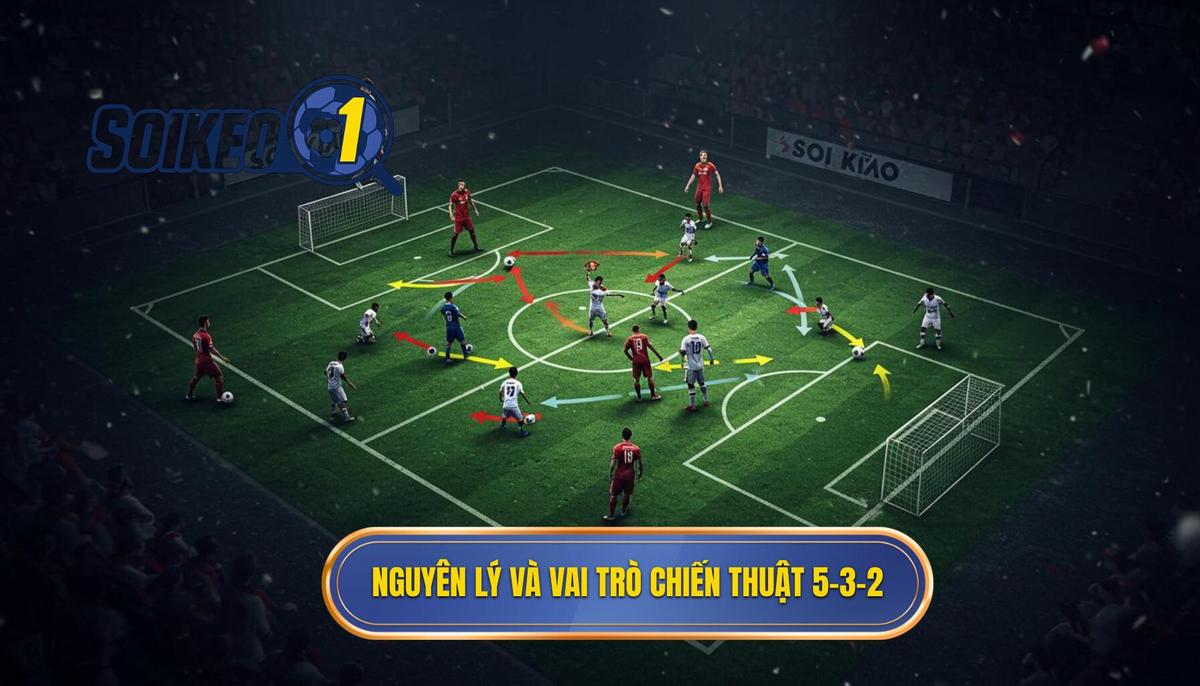 Vai trò và Nguyên lý cơ bản của Chiến thuật 5-3-2