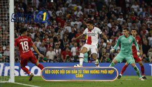 Kèo cược đội ghi bàn từ tình huống phối hợp cánh