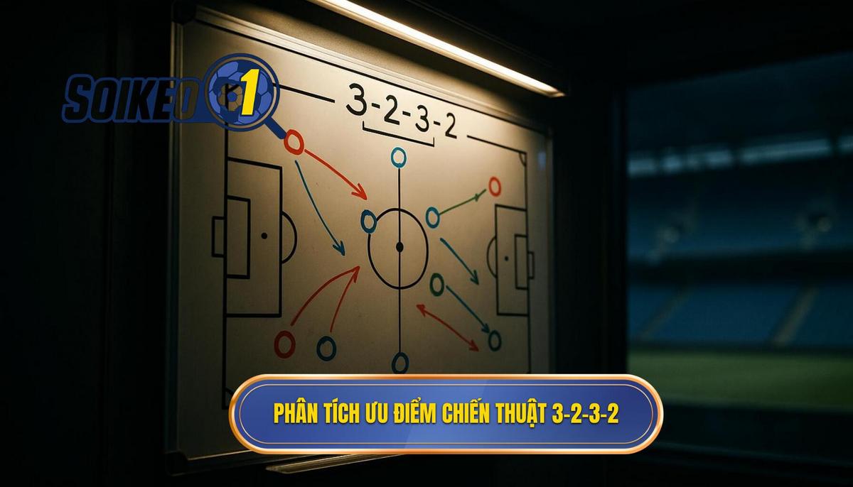Phân Tích Chuyên Sâu Ưu Điểm Của Chiến Thuật 3-2-3-2