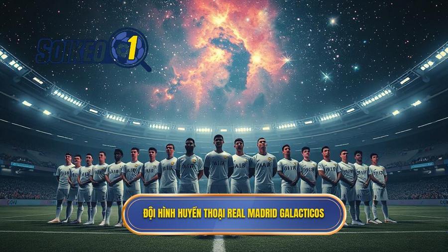 Đội hình huyền thoại Real Madrid Galacticos