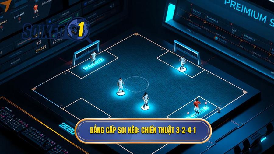 Chiến thuật bóng đá 3-2-4-1: Phân tích chi tiết và cách vận hành