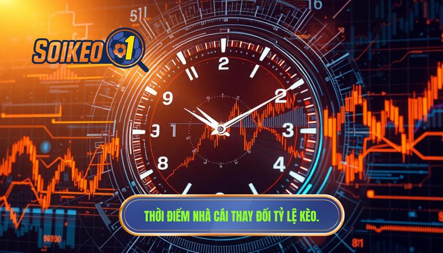 Thời điểm nhà cái thay đổi tỷ lệ kèo