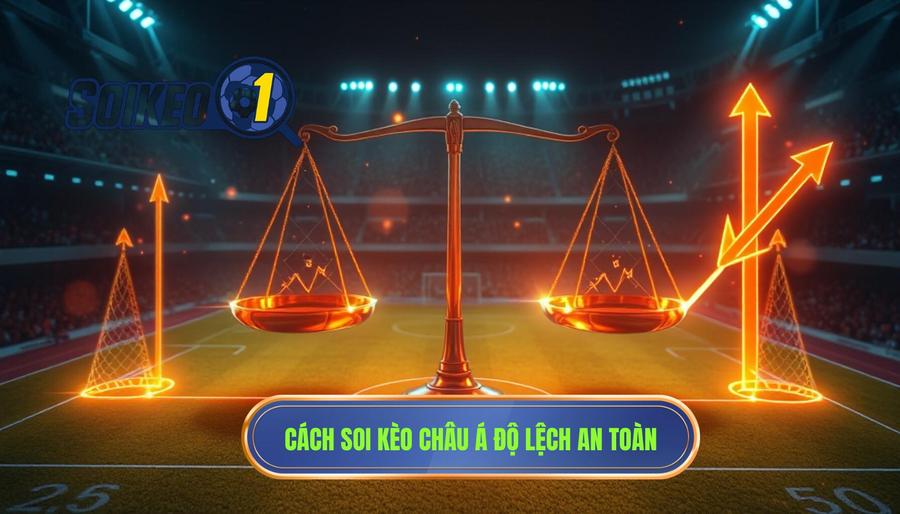 Cách soi kèo châu Á độ lệch an toàn