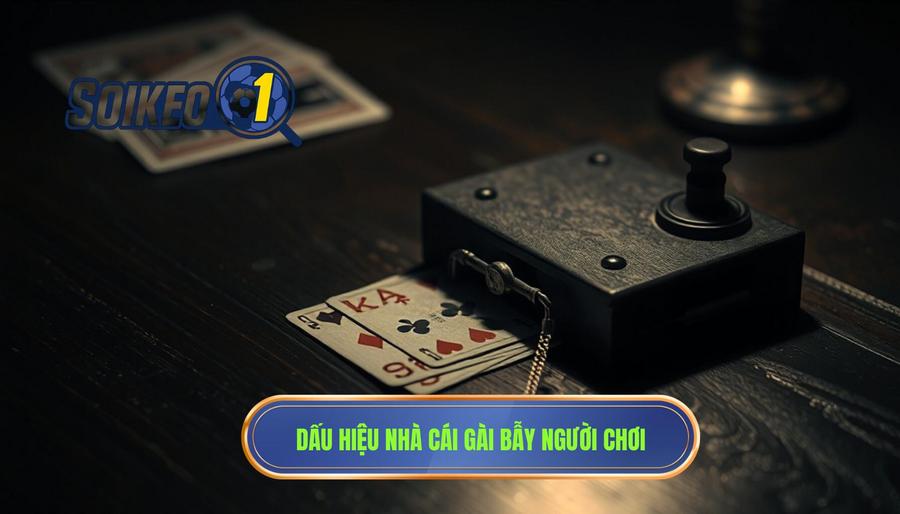 Dấu hiệu nhà cái gài bẫy người chơi
