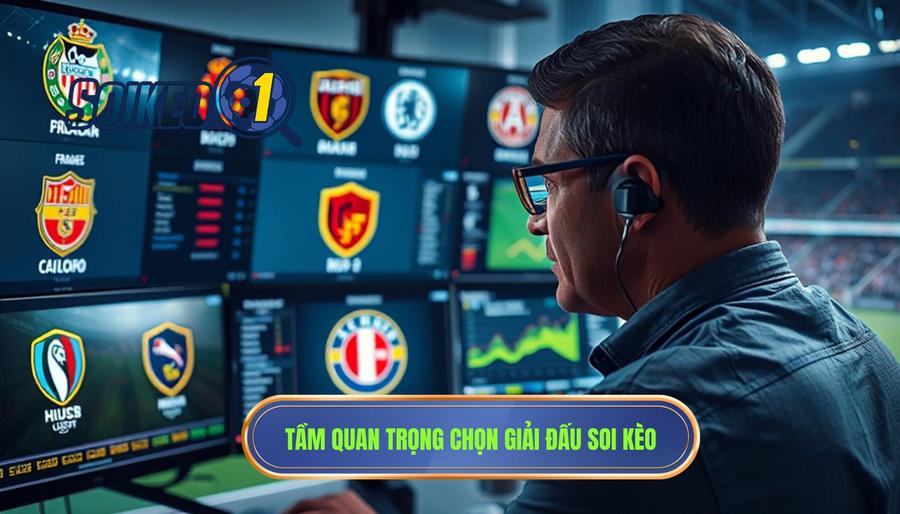 Tại sao việc chọn giải đấu lại quan trọng trong soi kèo?